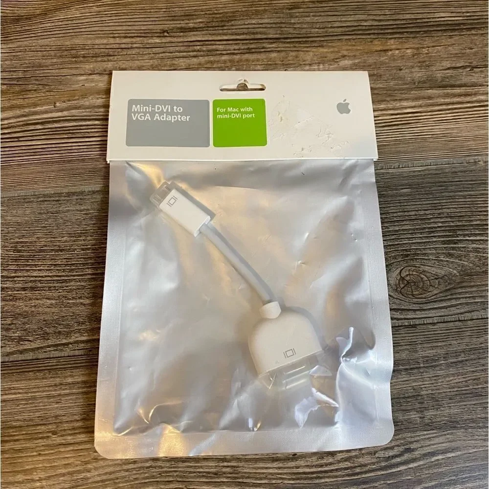 New Apple M9320G/A Mini DVI to VGA Display Adapter